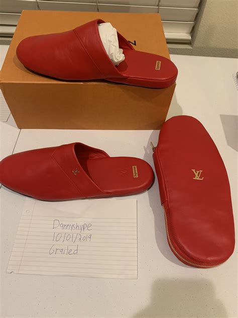 scarpe louis vuitton per supreme|supreme louis vuitton slippers.